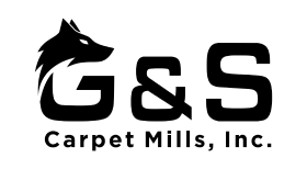 Wolf-themed carpet company logo